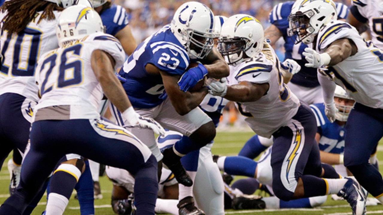 Frank Gore chasing down some of NFL's best running backs